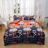 Simple Nordic Bedding Four-piece Set, Bed Sheet, Dormitory Quilt Set Three-piece Set