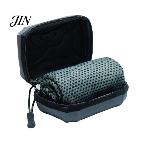 Sweat Absorbing Fitness Towel 1/5Pcs Cooling with Carrying Case, Quick Dry Absorbent Ice for Moisture-wicking Sports Neck & Face, Breathable