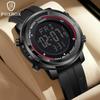 New Fashion Men Watch LED Flashlight Digital Wristwatches Sports Stopwatch Waterproof Military Men's Digital Watch