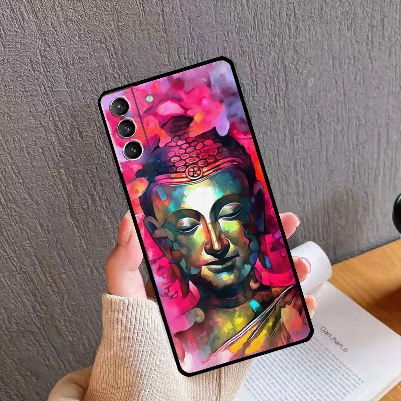 Психоделический чехол для телефона с изображением Будды Гаутамы для Samsung Galaxy S24 S26 Ultra S20 S21 S22 S23 S25 Plus S10 S24 S25 FE