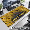 Real Madrid Personalized Large Mouse Pad Custom Name Text Extended Desk Mat Gaming Mousepad