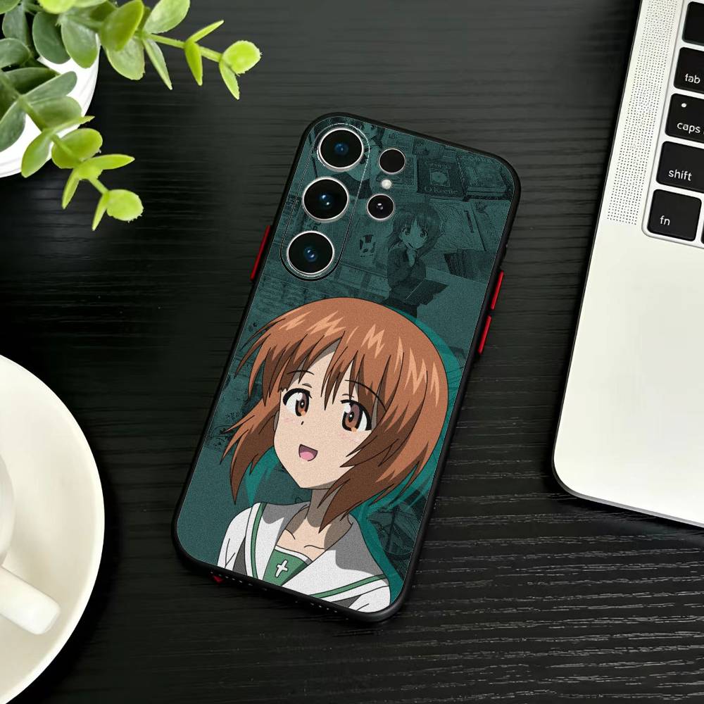 Чехол для телефона G-GIRLS F-Und P-PANZER для Samsung S26,S25,S24,S23,S22,S21,S20,Ultra,Plus,FE Черный Мягкий Чехол