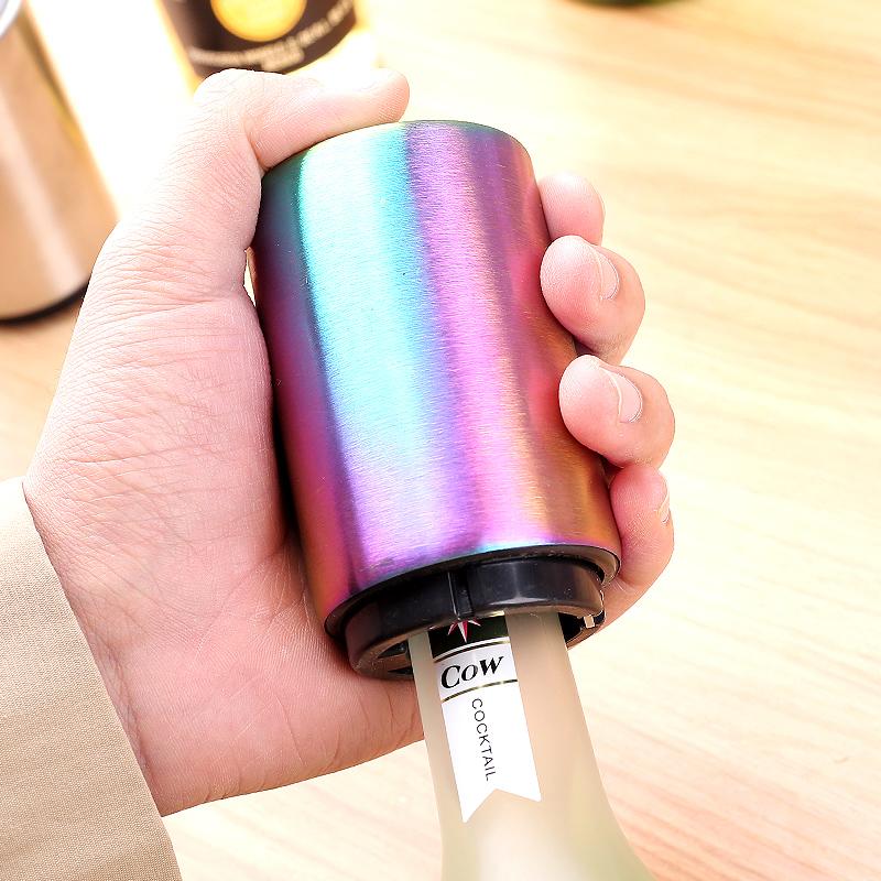 Red Wine Bottle Opener Bar Supplies Stainless Steel Beer Bottle Opener Kitchen Accessories Soda Water Opener Kitchen Tool Cap