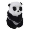 Plush Panda Toy Cute Panda Doll Animal Toy Ornament Desktop Decoration for Boys Girls Gift Birthday