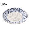 Garlic Grater Ceramic Ginger Grater, Manual Mincing Plate for Mashed Puree, Multifunctional Kitchen Masher Fruit Dish