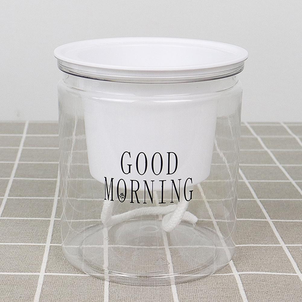 Цветочный горшок из ПЭТ-материала для внутреннего садоводства, доступный в различных стилях