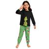Children's  Boys And Girls Thin Two-piece  Long-sleeved Pants Two-piece