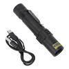 LED UV Black Light Flashlight 365nm Rechargeable Energy Saving Portable UV Blacklight Detector for