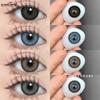 New Colored Contact Lenses Black Spectacle Lenses Emerald Green Contact Lenses Purple Gray Lenses Gray Natural Contact Lenses 1 Pair