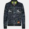 Evisu Family Crest Printed Denim Jacket Men jackets Dark-Blue 1EAHTM9DJ131XX