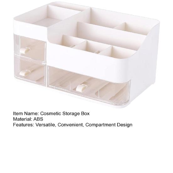 Косметические отсеки для хранения, дизайнерский органайзер для макияжа с прозрачными ящиками для домашней ванной комнаты