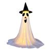 Halloween Ghost Decoration with LED Light Large White Scary Light Up Ghost