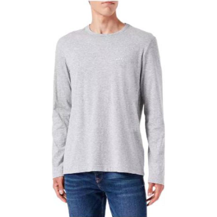 HUGO BOSS T-Shirts Men's Gray Crew Neck Moderate 50472551-059