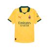 Puma Футбольная форма AC Milan SS25 Удобная Мягкая Приятная к коже Буквенная Третья Выездная Футбольная Джерси Мужская джерси 779978-03