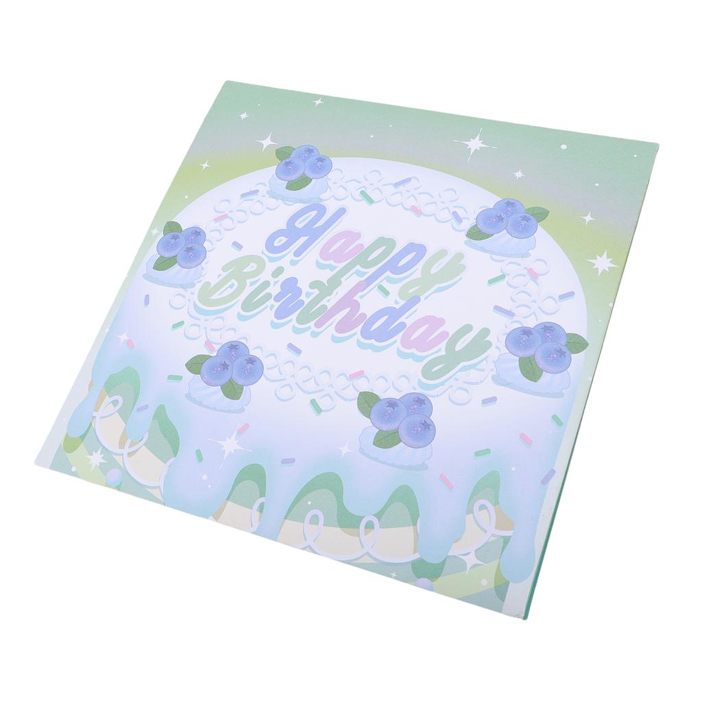 3D Pop Up Birthday Card Music LED Light Birthday Cake Firework Happy Birthday Greeting Card for Women Men Kids Wife Mom