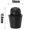 4pcs Car Door Buffer Block Universal Rubber Anti-collision Gaske Door Closing Shock Absorbing Dampers Pads Car Replacement Parts