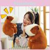 Adorable Capybara Plush Toy Soft Cuddly Water Pig Pillow For Kids Birthday Gift