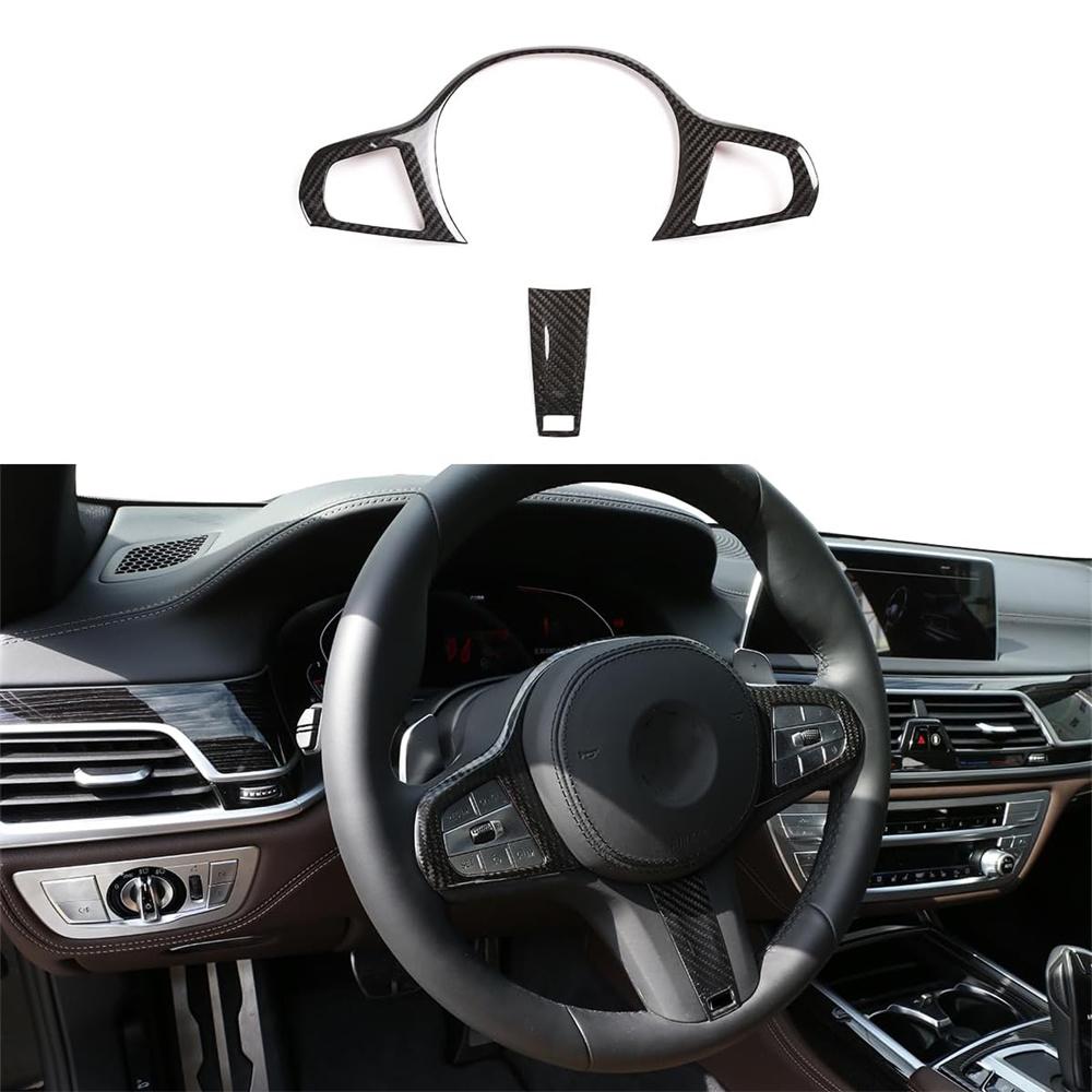 Накладка на руль под карбон для BMW 3 4 серии G20 G42 2019-2023