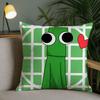 Cartoon Game RRainbow Friends Pillow Case Square DoubleSided Printing Sofa Cushion Cover Pillowcase Bedroom Bedside