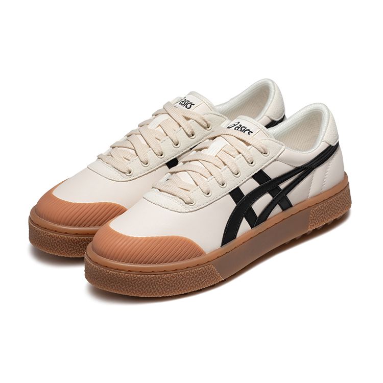 Asics Кроссовки Gel-Court Trail Retro Casual Низкие Кроссовки Унисекс Бежевый Коричневый Черный 1203A129-205