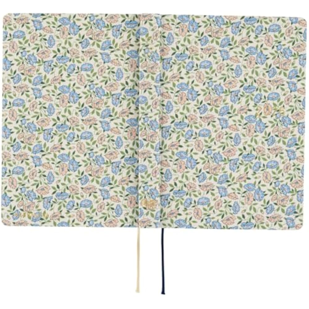 Hobonichi Notebook 2026 HON LIBERTY FABRICS/Sasha Kiora [A6/1 day 1 page/January/Monday start]