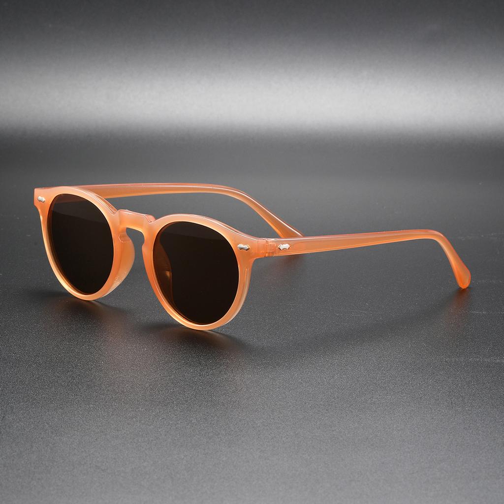 Художественные и ретро очки, круглые и модные солнцезащитные очки с заклепками, солнцезащитные очки с леопардовым принтом под черепаху