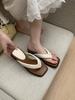 Fashion Women's Retro Summer Clip Toe Wedge Slippers Casual Comfort Heel Beach Vacation Slides Shoes Fashion Sandals