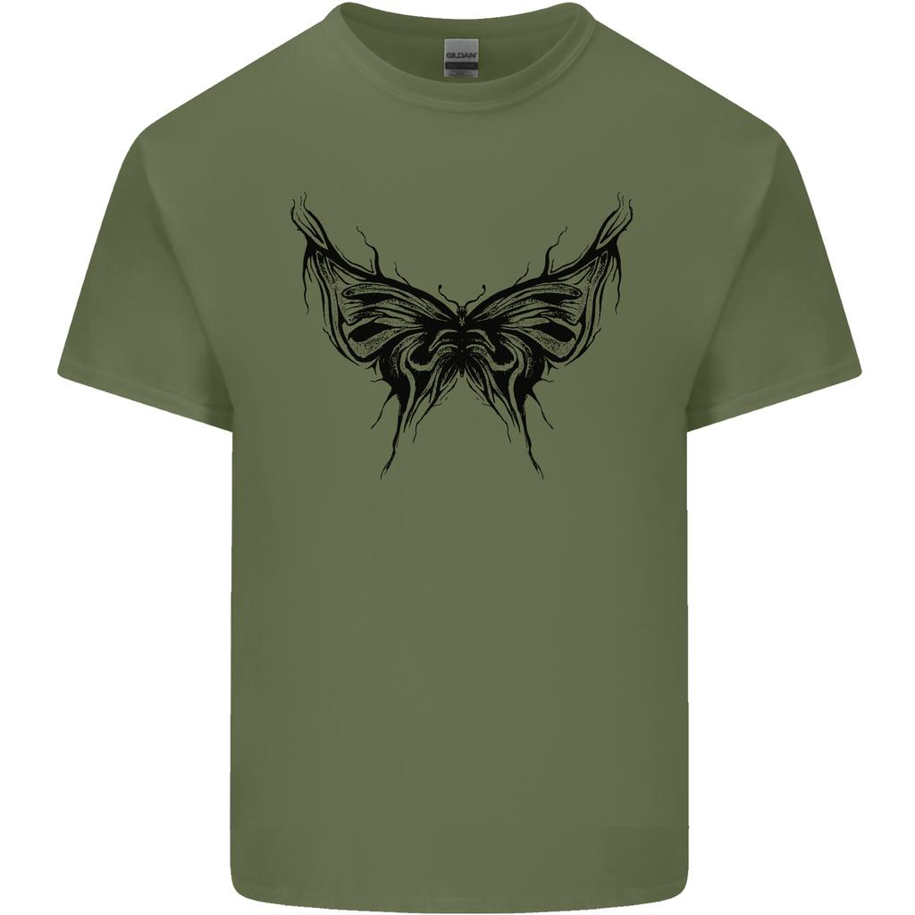 Abstract Butterfly Unisexs Light Cotton TShirt