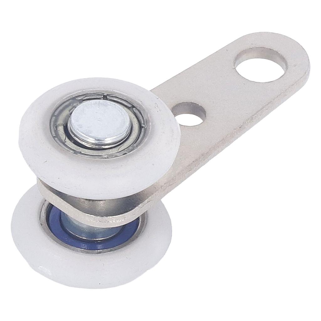 10 шт. Шкив из нержавеющей стали с нейлоновым подшипником, шкивный блок с 2 нейлоновыми колесами, диаметр 19 мм, 44 мм