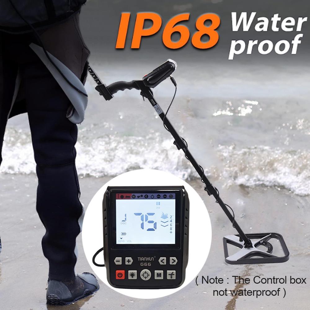 Профессиональный метаадетектор G66 Профессиональный пинпоинтер Gouden Детектор Gouden Hoge Gevoeligheid Schatradar Detectoren