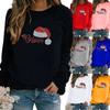 Autumn New Sweater Women's Printed Tops T-shirt Ladies Round Neck Long Sleeve Casual Sweatshirt Plus Size Blouse