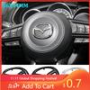 2025 Горячий 5.6x4.4см ABS Значок Центра Руля Автомобиля для Mazda CX4 CX5 RX7 Atenza Axela 3 2 5 CX3 MX3 MX5 CX9 CX7 RX8 Protege