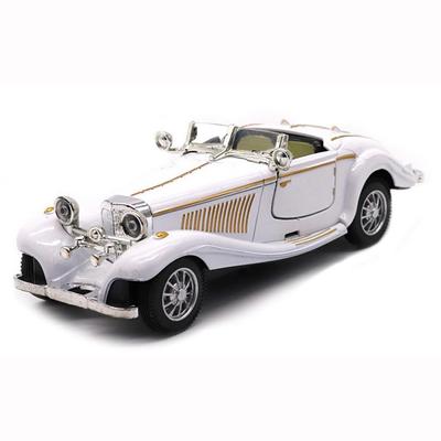 1:28 масштабов Benz 500K, откидной литой металл, антикварные классические модели автомобилей, коллекционные игрушки, подарки (Длина 6,5 дюйма/16,8 см)