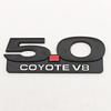 3D Metal Car Styling 5.0 COYOTE V8 Logo Badge Rear Trunk Emblem Fender Side Sticker For Ford Mustang GT SHELBY Auto Accessories