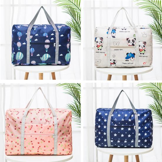 Женская и мужская портативная дорожная сумка на молнии, Спортивная Фитнес-сумка для хранения багажа