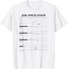 Job Application Form Jumpscare For Employment Costume T-Shirt Unisex T-Shirt