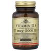 Vitamin D3, 25Mcg(1,000Iu), 180 Tablets