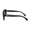 Chanel Logo Acetate Irregular Frame Sunglasses Unisex sunglasses Black CH5520