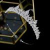 Новая тиара Aaa Cz свадебный головной убор свадебные украшения невесты хрустальная корона повязка на голову модные украшения A00676