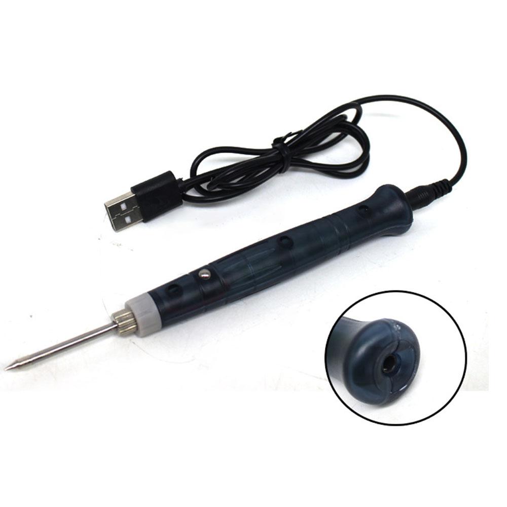 5V 8W Mini Portable USB Electric Powered Soldering Iron Pen Tip Touch Switch
