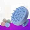 Пластиковая силиконовая массажная расческа Тщательно очистите кожу головы Массаж головы Легкая пенящаяся массажная щетка для головы Щетка для шампуня Расческа для ванны
