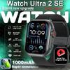 Новые умные часы Watch Ultra 2SE Мужские Женские 1,85-дюймовый HD AMOLED Полностью сенсорный экран IP68 Водонепроницаемые Bluetooth-звонки Умные часы Мужские