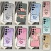 Shinee сердца индивидуальное имя инициалы Чехол Для Samsung Galaxy S22 S23 Ultra Plus Note10 Note20 S8 S9 S10 S20 FE S21 FE Coque
