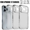 17Air 17pro Transparent Phone Case For iPhone 17 Pro Max 17 AIR Shockproof Anti Fall Bumper Protector Clear Back Cover Shell