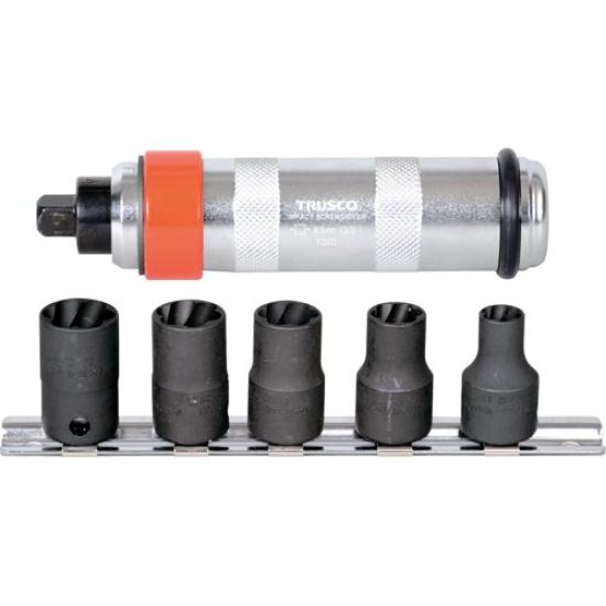 TRUSCO TTS3INPACTSET с ударным гайковертом с поворотной головкой для снятия сорванных болтов и гаек