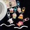 Брелок с рисунком мелка Xiaoxin, милый японский кулон, брелок для ключей, рюкзак, подвески, украшения для автомобиля, аксессуары для сумки