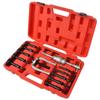 Bearing Puller Kit - vidaXL - 16 Pieces - Red - High-Quality Materials - Durable