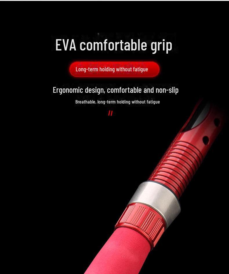 Мини-переносной телескопический набор для морской рыбалки с кастинговым удилищем и приманкой — идеальный вариант для ловли рыбы с высоты птичьего полета.