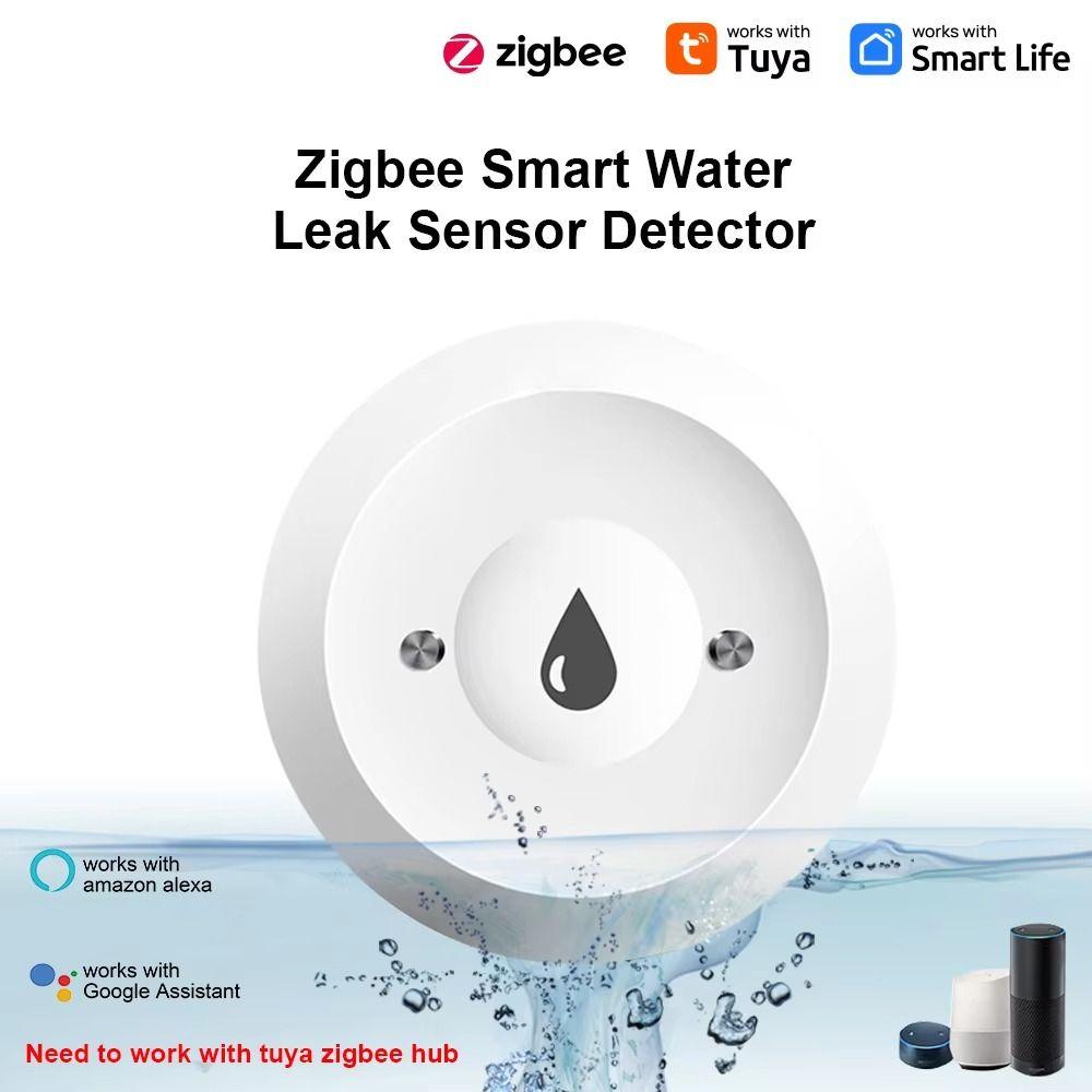 Smart Life Control Leak Detector Alarm Function Flood Water Detector Flood Overflow