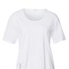 Hanro Хлопковый топ с круглым вырезом natuRal shiRt 78402 Белый Sea bReeze